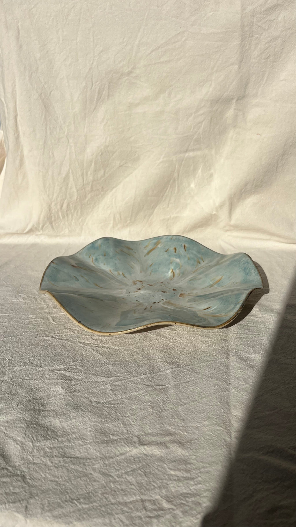 Schaal blauw